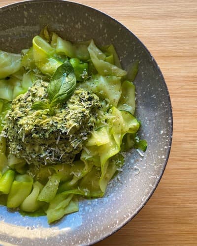 Zucchine al pesto