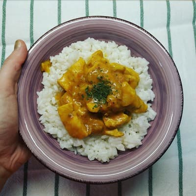 Pollo al curry